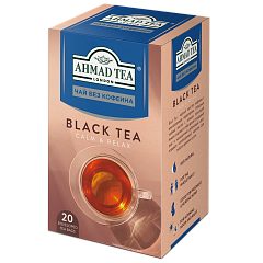 2619 Чай Черный без кофеина р/п  с ярлыком 20х2,0г в фольге